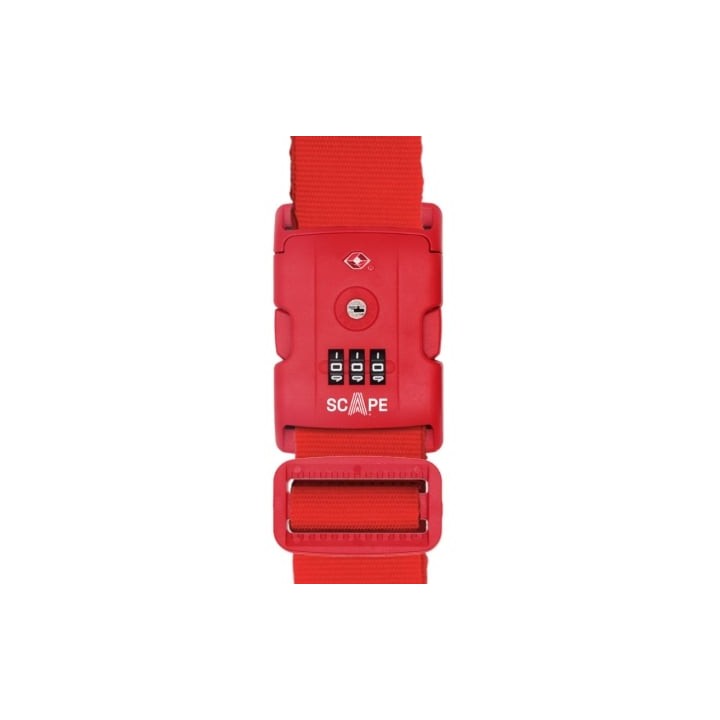 Correa para Maleta con Combinación Scape Travel E0121/ Roja