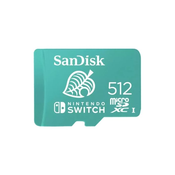Tarjeta de Memoria SanDisk Nintendo Switch 512GB microSD XC UHS-I/ Clase 10/ 100MBs