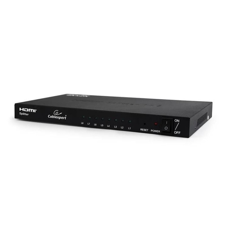 Gembird Divisor HDMI de 8 puertos Admite vídeo 3D