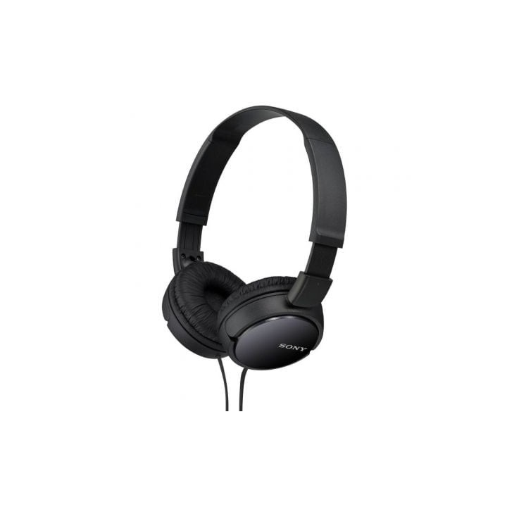 Auriculares Sony MDR-ZX110B/ Jack 3.5/ Negros