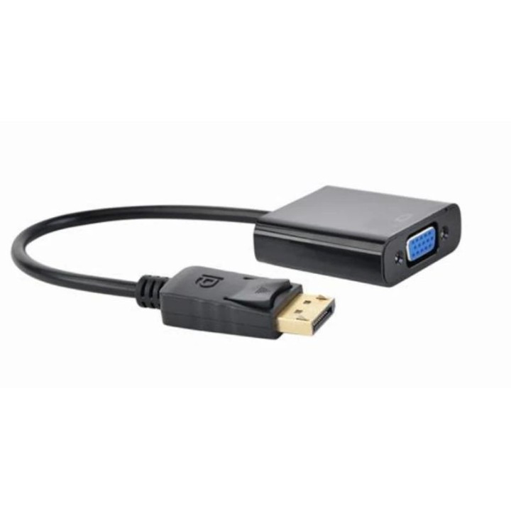 Gembird Cable adaptador DisplayPort a VGA, negro