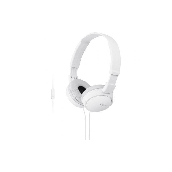 Auriculares Sony MDRZX110APW/ con Micrófono/ Jack 3.5/ Blancos