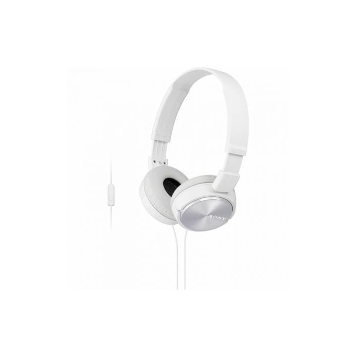 Auriculares Sony MDRZX310APW/ con Micrófono/ Jack 3.5/ Blancos