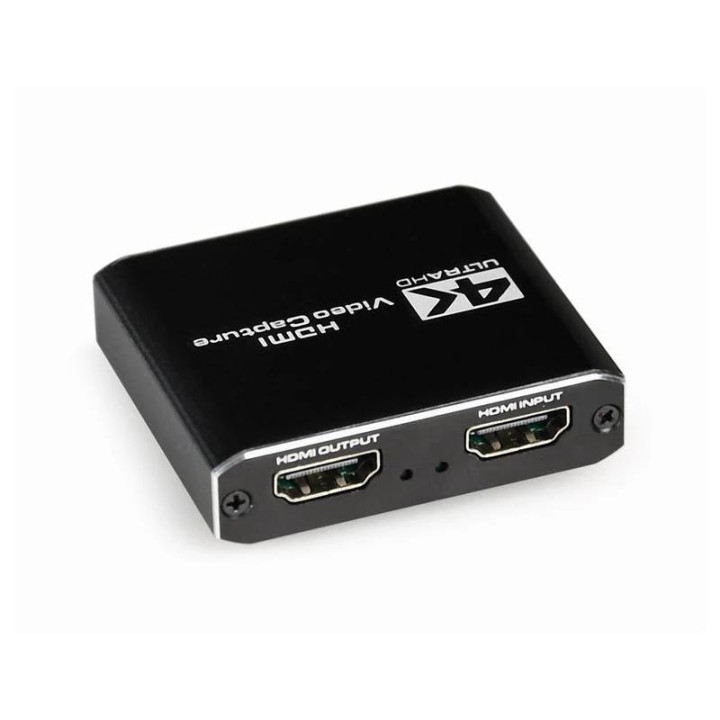 Gembird Capturador HDMI USB, 4K, paso señal HDMI