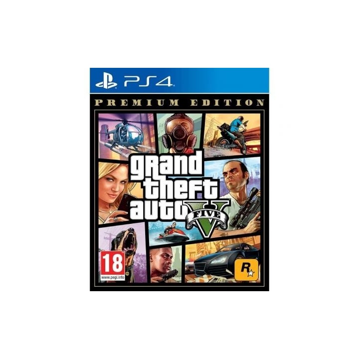 Juego para Consola Sony PS4 Grand Theft Auto V Edición Premium