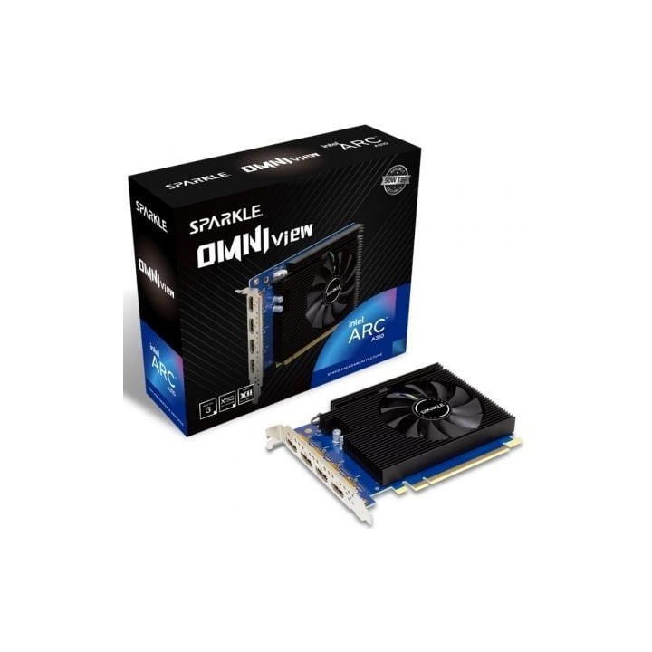 Tarjeta Gráfica Sparkle Intel Arc A310 Omni View/ 4GB GDDR6