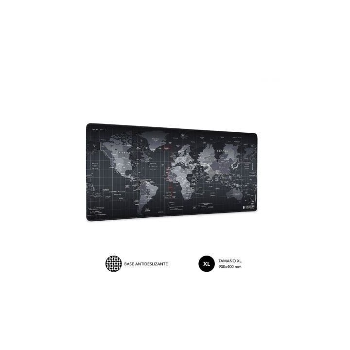 Alfombrilla Subblim 01PUW01 World XL/ 900 x 400 x 3 mm