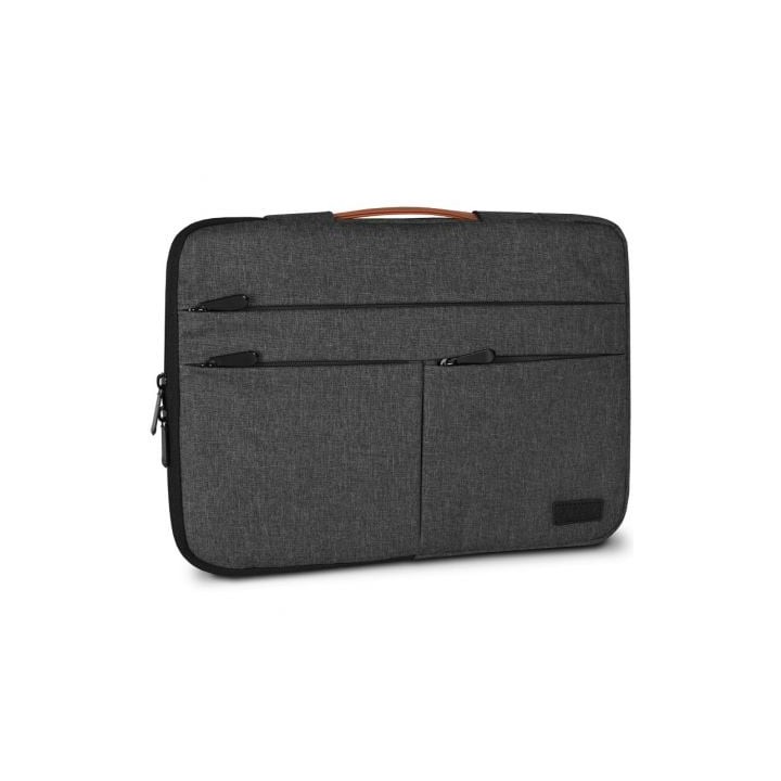 Funda Subblim Air Padding 360 Sleeve para Portátiles hasta 15.6"/ Gris Oscuro