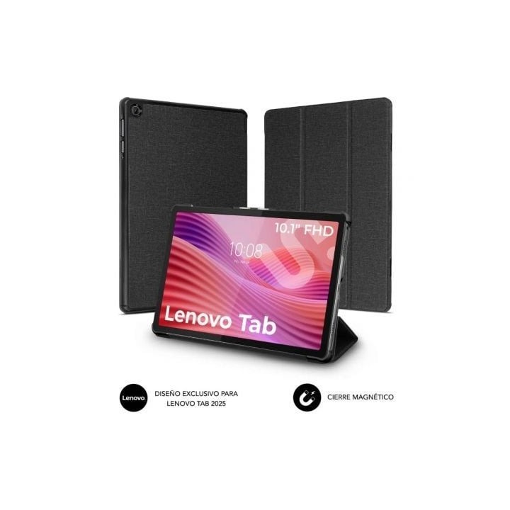 Funda Subblim Shock Case Lenovo Tab 2025 10.1"/ Negra