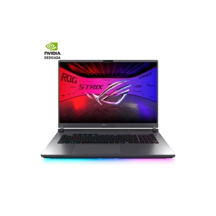Portátil Gaming Asus ROG Strix G18 (2025) G815JMR-S8051 Intel Core i7-14650HX/ 32GB/ 1TB SSD/ GeForce RTX 5060/ 18"/ Sin Sistem