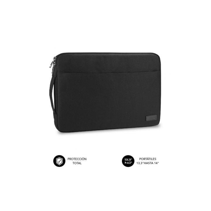 Funda Subblim Urban Laptop Sleeve para Portátiles hasta 14"/ Negra