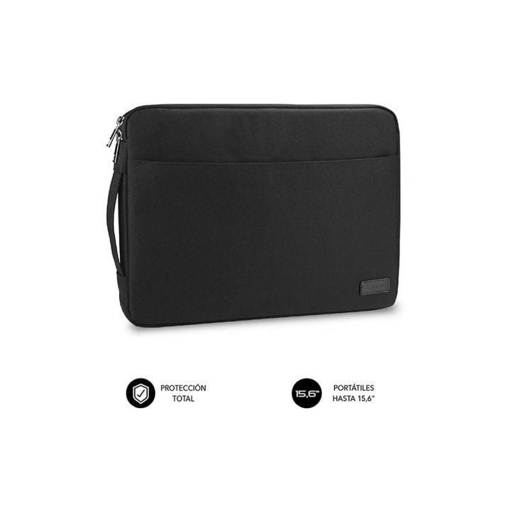 Funda Subblim Urban Laptop Sleeve para Portátiles hasta 15.6"/ Negra