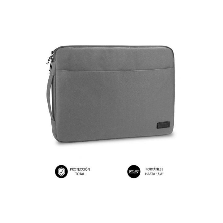 Funda Subblim Urban Laptop Sleeve para Portátiles hasta 15.6"/ Gris