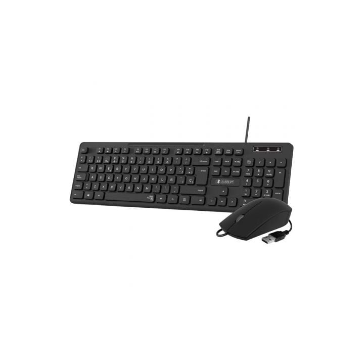 Teclado y Ratón Subblim Combo Business Slim CSSK01