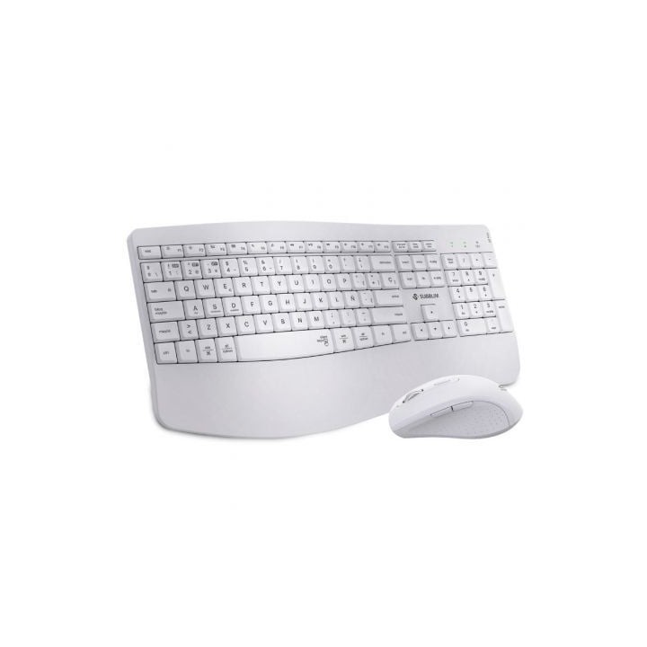 Teclado y Ratón Inalámbrico Subblim Combo Dual Office Prowave/ Blanco