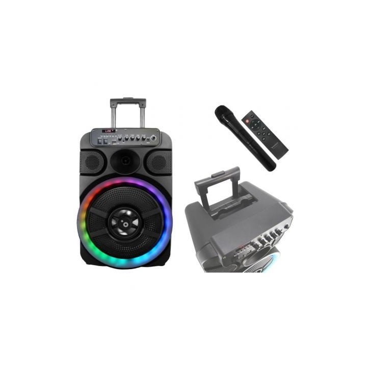 Altavoz Portable con Bluetooth Sunstech Muscles 12/ 40W/ 1.0