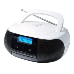 Radio CD Sunstech CRUSM400WT/ con Cable/ Blanca