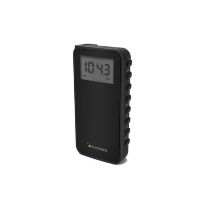 Radio Portátil Sunstech RPD23/ Negro