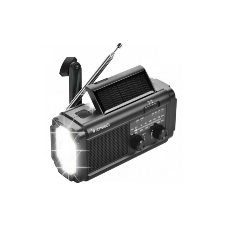 Radio Portátil Sunstech RPE25/ Negra