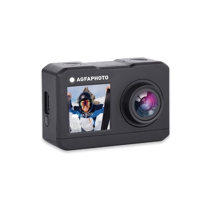 Cámara Digital Deportiva AgfaPhoto AC7000 2.7K/ 16MP/ Ángulo de visión 120º/ Gris