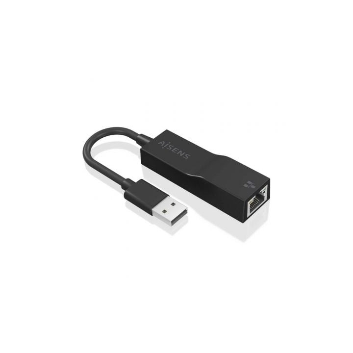 Adaptador USB 3.0 - RJ45 Aisens A106-0766/ 1000Mbps