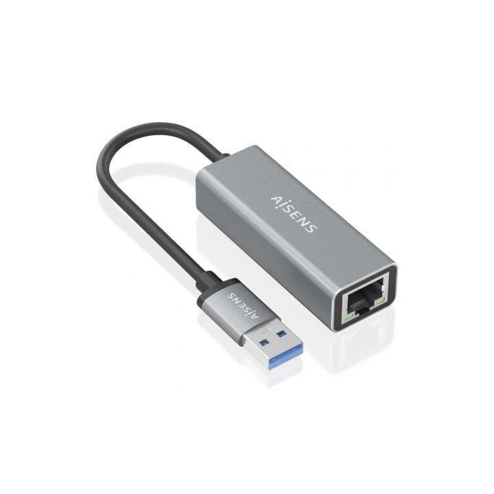 Adaptador USB 3.0 - RJ45 Aisens A106-0897/ 1000Mbps