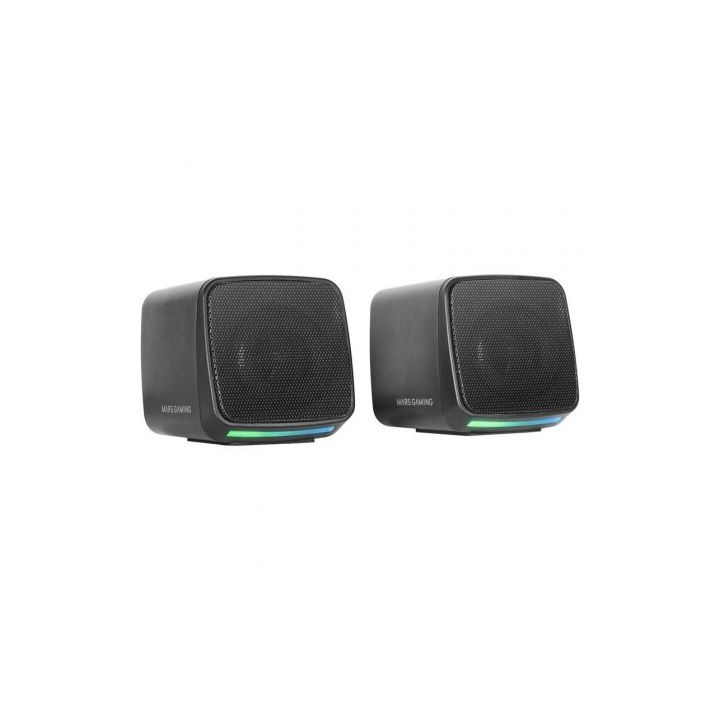 Altavoces Mars Gaming MS-PRO/ 10W/ 1.0/ Negros