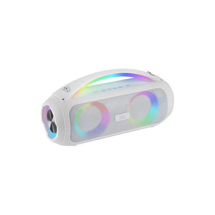 Altavoz con Bluetooth Mars Gaming MS-PULSE/ 50W RMS/ 2.0/ Blanco
