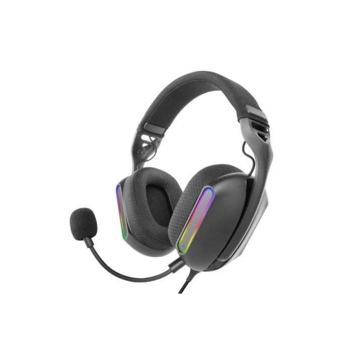 Auriculares Gaming con Micrófono Mars Gaming MH-PRO/ Jack 3.5/ USB/ Negros