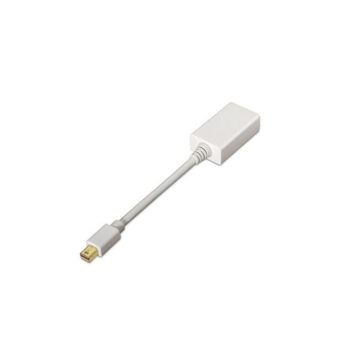 Conversor Aisens A125-0138/ Mini DisplayPort Macho - HDMI Hembra/ 15cm/ Blanco
