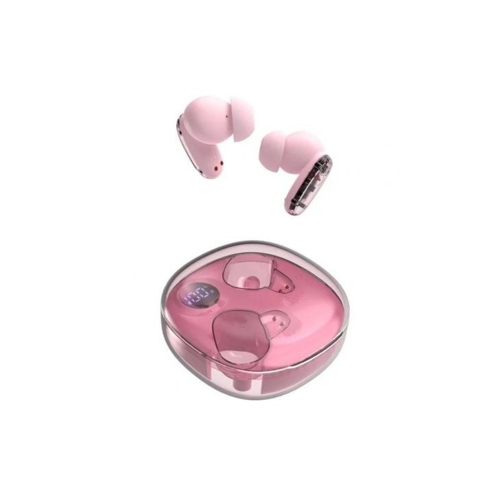 Auriculares Bluetooth Mars Gaming MHIB2 con estuche de carga/ Autonomía 7h/ Rosa
