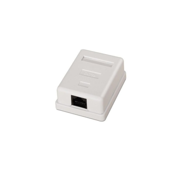 Roseta de Superficie Aisens A138-0296/ Cat.5e/ 1 Tomas