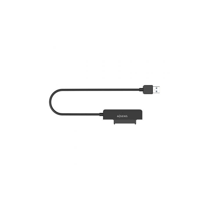 Adaptador para Discos Duros 2.5" Aisens ASE-25A03B/ USB Macho - SATA