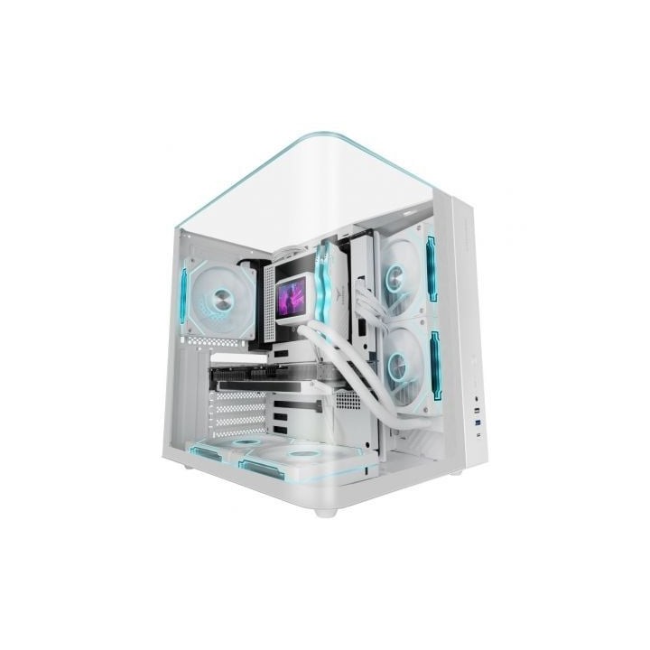 Caja Gaming Semitorre Mars Gaming MC-INFINIOLITE/ Blanca