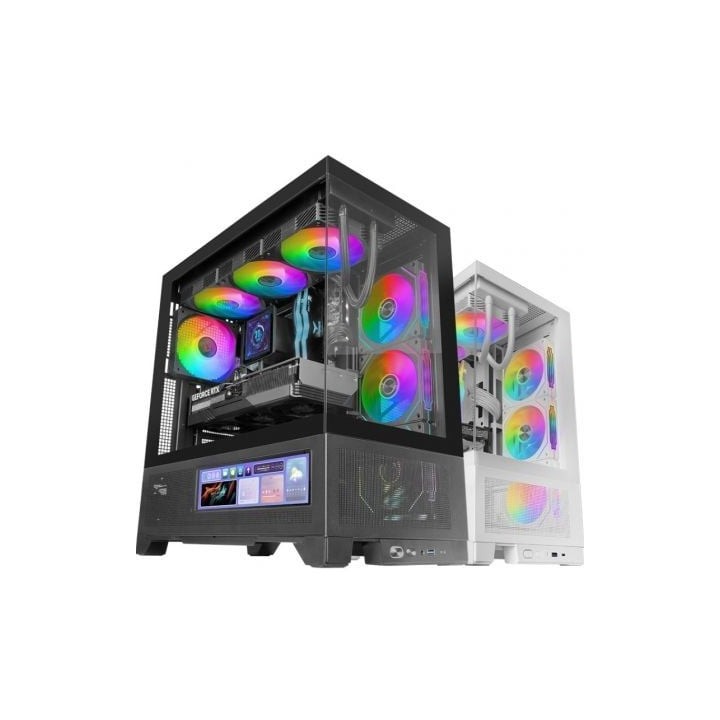 Caja Gaming Semitorre Mars Gaming MC-LCDX