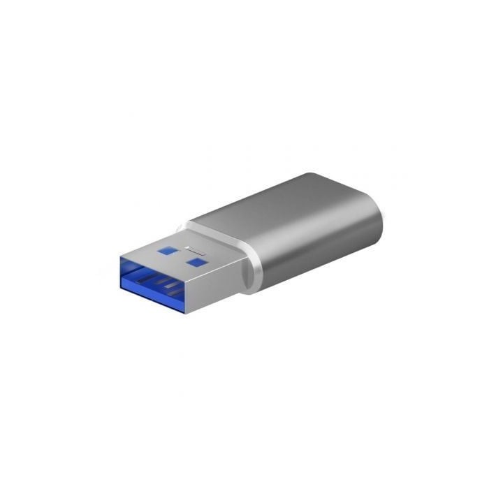 Adaptador USB 3.2 GEN2 Aisens A108-0677/ USB Tipo-C Hembra - USB Macho
