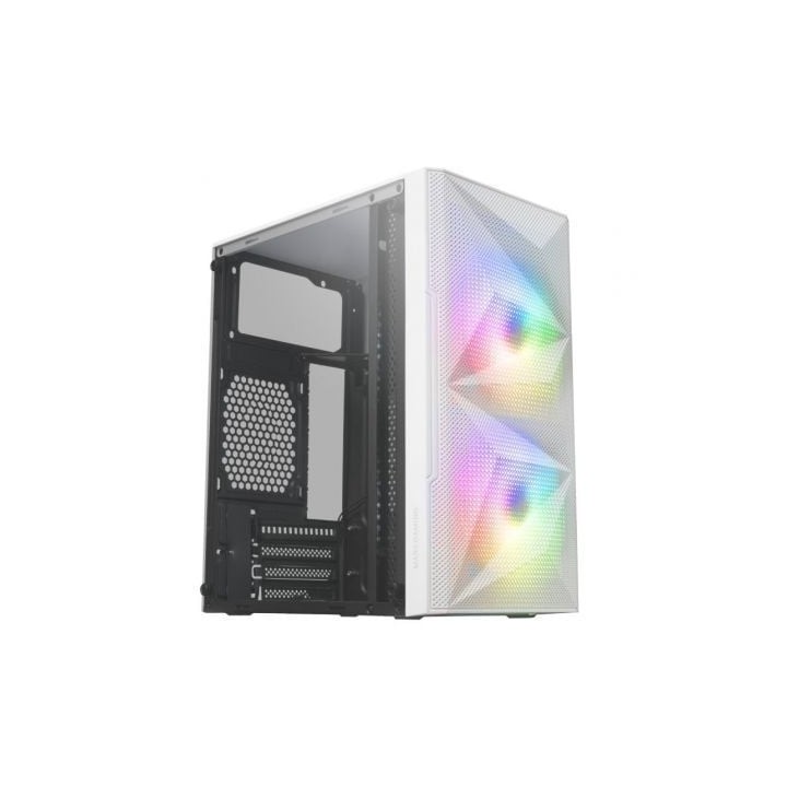 Caja Gaming Minitorre Mars Gaming MC-ME/ Blanca