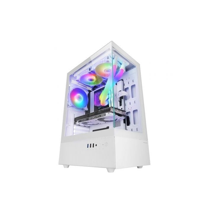 Caja Gaming Semitorre Mars Gaming MC-XO/ Blanca