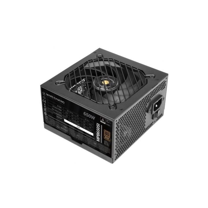 Fuente de Alimentación Mars Gaming MPB650SI/ 650W/ Ventilador 12cm/ 80 Plus Bronze