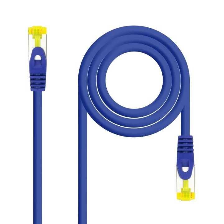 Nanocable Latiguillo Cat. 6A LSZH/SFTP 2M Azul