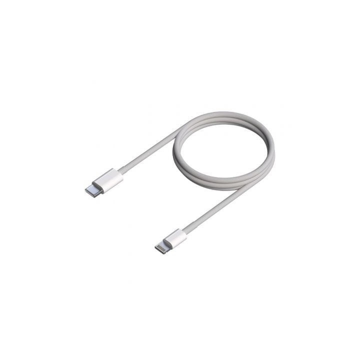 Cable USB 2.0 Tipo-C Lightning Aisens A102-0543/ USB Tipo-C Macho - Lightning Macho/ 50cm/ Blanco