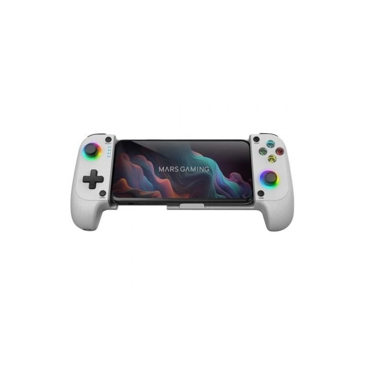 Gamepad Mars Gaming MGPX Inalámbrico/ Blanco