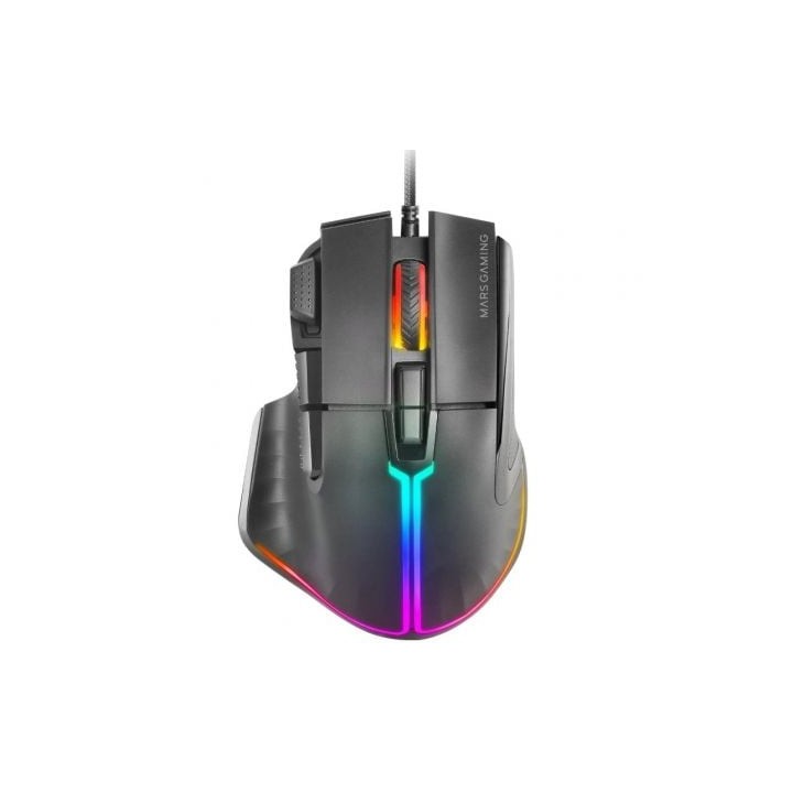 Ratón Gaming Mars Gaming MM-XT/ Hasta 12800 DPI
