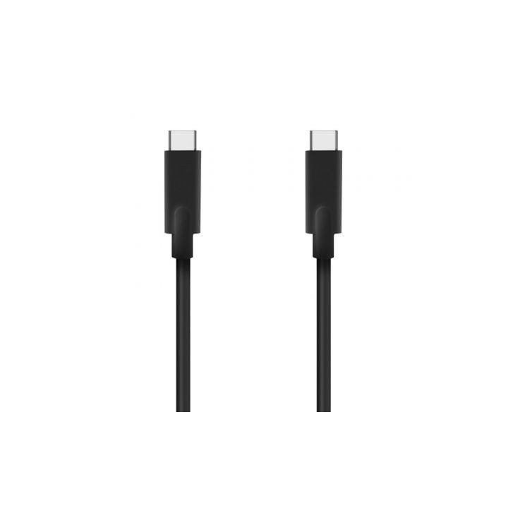 Cable USB 3.2 Tipo-C Aisens A107-0705 10GBPS 5A 100W/ USB Tipo-C Macho - USB Tipo-C Macho/ Hasta 100W/ 10Gbps/ 3m/ Negro
