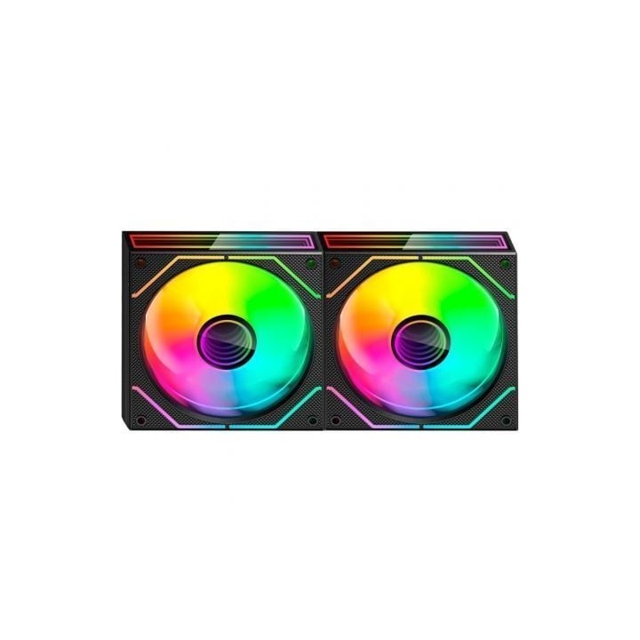 Pack 2 Ventiladores Mars Gaming MF-3DPROX2R/ 12cm/ ARGB