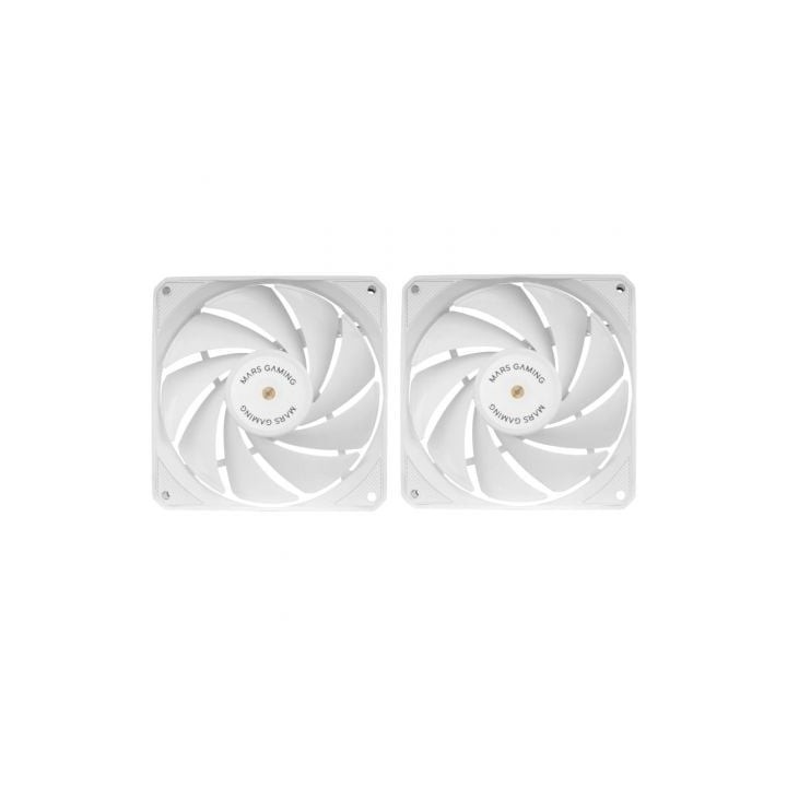 Pack 2 Ventiladores Mars Gaming MF-NCLX2/ 12cm