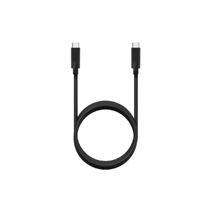 Cable USB 3.2 Tipo-C Aisens A107-0875/ USB Tipo-C Macho - USB Tipo-C Macho/ Hasta 100W/ 20Gbps/ 3m/ Gris