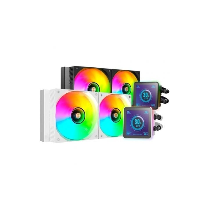 Sistema de Refrigeración Líquida Mars Gaming ML-VISIONPRO240/ Blanco