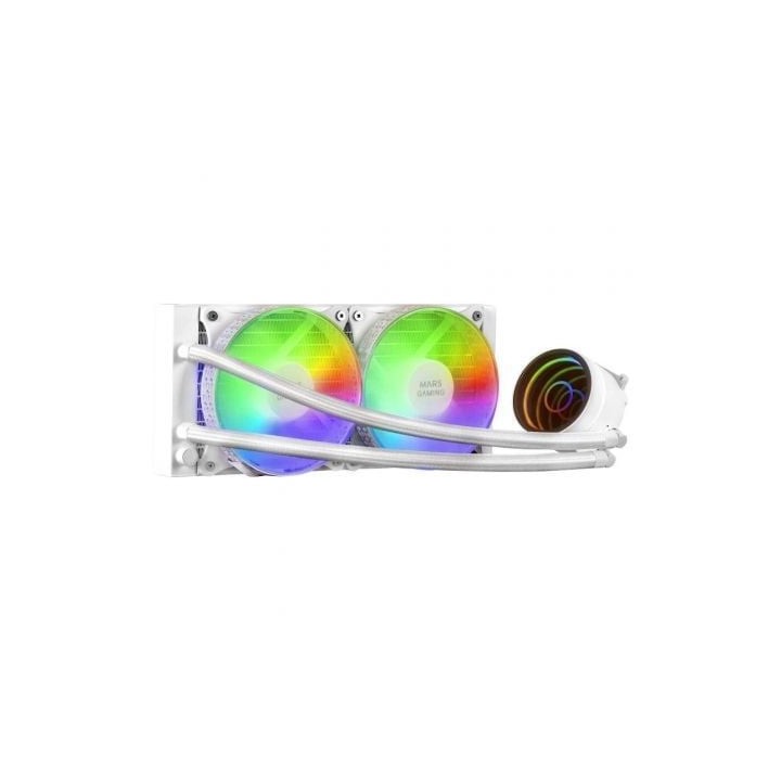 Sistema de Refrigeración Líquida Mars Gaming ML-ONE240W/ Blanco