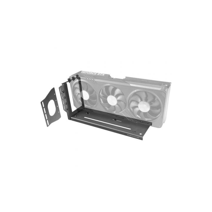 Soporte para Tarjeta Gráfica Mars Gaming MCA-GCV/ Compatibilidad Universal/ Negro